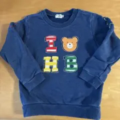☆ミキハウスホットビスケッツ　トレーナー①☆