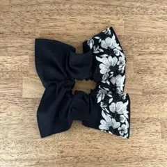 No.448 インド刺繍リボン スクエアシュシュ