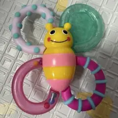 SASSY カミカミみつばち ピンク 歯がため ラトル
