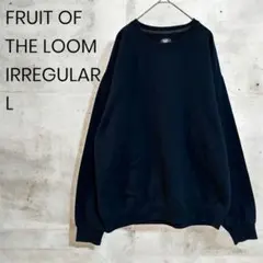 希少✨FRUIT OF THE LOOM IRREGULAR L ネイビー