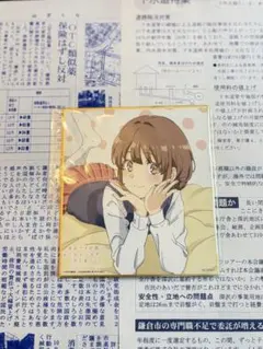 青春ブタ野郎はおでかけシスターの夢を見ない。特典 梓川かえで/花楓 色紙