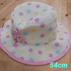 miki HOUSE キッズ ハット 帽子 ドット柄のサムネイル