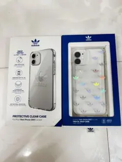 adidas iPhone 12 mini ケース トレフォイルセット売りのサムネイル