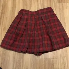 UNIQLO チェック柄スカート 130サイズ