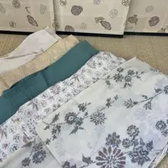 あ*ん様 2000円売り切り 夏着物 単衣 まとめ売り 着物 リメイク BM-7