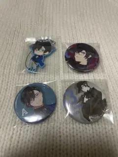 四季凪アキラ　にじさんじ　缶バッジ　ラバーストラップ　まとめ売り