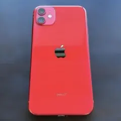 【iOS 18.7.2】iPhone 11 レッド 64GB