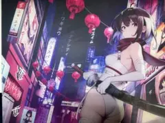 YUKIAIM 2024 KATANA GLASS MOUSEPAD