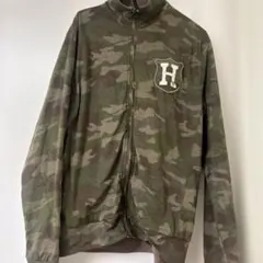 HYDROGEN 迷彩柄 ジップアップパーカ　リバーシブル