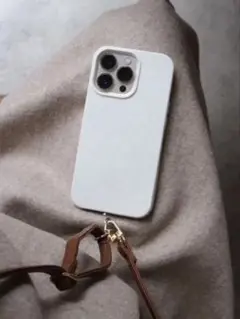 小麦韓国iPhoneケース　淡い民　ナチャラル　くすみ