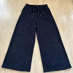 黒 ワイドパンツ M