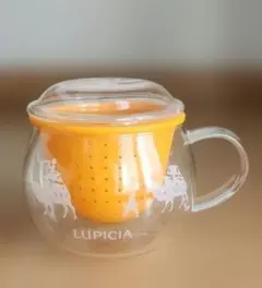 LUPICIA ルピシア 耐熱ガラス ティーカップ 茶こし付き
