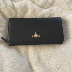 値下げ中/Vivienne Westwood/長財布/ブラック 傷なし/美品