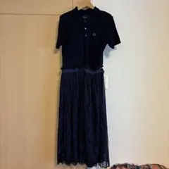 FRED PERRY MUVEIL ネイビー ワンピース