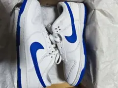 Nike DUNK LOW RETRO ホワイト/ブルー ダンク　ロー　レトロ
