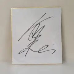 御城プロジェクト 城プロ 声優 直筆サイン色紙 - メルカリ