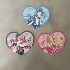 キミとアイドルプリキュア　ビアードパパ　コースター　3枚