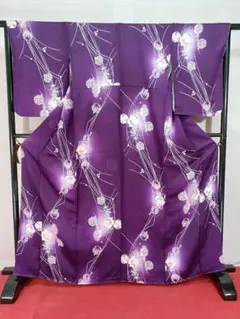 ［小紋］新品未使用品　しつけ有り　K-260