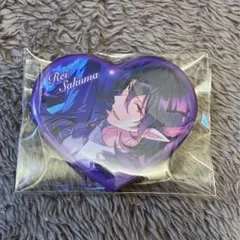 新品未使用　あんスタ　ハート缶バッジ　朔間零