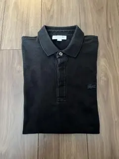 国内正規品 LACOSTE ポロシャツ 長袖 L1312 サイズ3 ブラック LACOSTE ラコステ L1312 長袖ポロシャツ ブラック サイズ3 - メルカリ