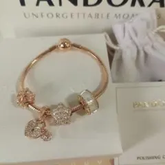 PANDORA ローズゴールドトーン ブレスレット