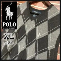 Polo by Ralph Lauren★ラルフローレン★アーガイル★ベストXL