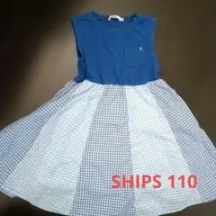 SHIPS ノースリーブワンピース 110