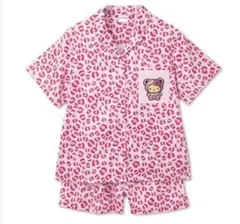 【新品】ハローキティ　着ぐるみキティ　ヒョウ柄　ルームウェア　パジャマ　Lサイズのサムネイル