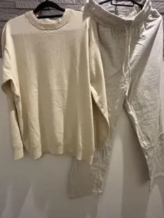 ジェラートピケオムセットアップ