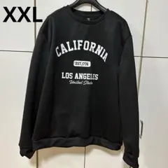 新品　MANFINITY カリフォルニア ロサンゼルス スウェット XXL 黒