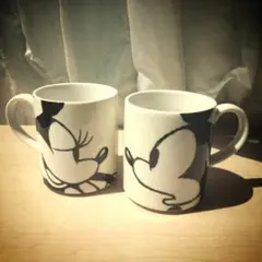 ミッキー＆ミニー　ペアマグカップ