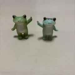 カエルの置物 2体セットのサムネイル