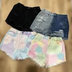 ハーフパンツ 4点セット