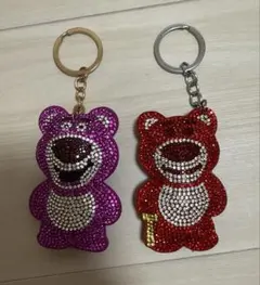 ディズニー　Disney ロッツォ　キラキラチャーム　2個セット