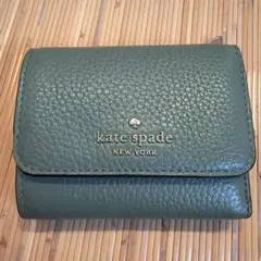 kate spade NEW YORK 三つ折り財布 グリーンのサムネイル