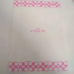 【未使用品】COACH　A4サイズクリアファイル