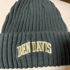 BEN DAVIS ダークグリーン ニット帽　新品未使用