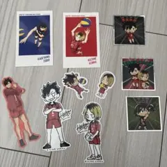 ハイキュー!! ステッカー、カードセット