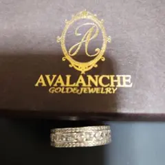 AVALANCHE シルバー ストーン付き バンドリングのサムネイル