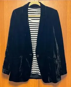 ライトベルベットブレザー