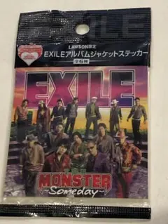 ローソン限定　EXILE アルバムジャケットステッカー