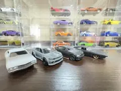 ワイルドスピード ホットウィール ダッジチャージャー ＆シェベルSS