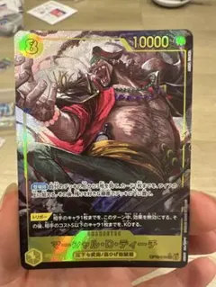 ワンピースカード マーシャル・D・ティーチ シクパラ シークレット