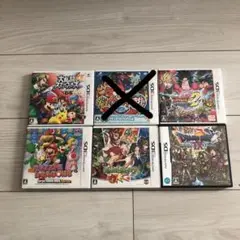 【空箱】ニンテンドー3DSソフト6本