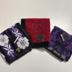アナスイ ANNA SUI ハンカチ 3枚セット