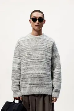 Studio Nicholson × ZARA テクスチャーストライプセーター