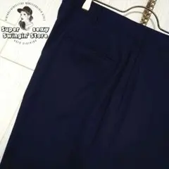 ヴィンテージ DPSC トラウザーパンツ W37 ネイビー 90年代 ミリタリー