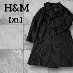 H&M エイチアンドエム 【US 12】ロングコート ブラック
