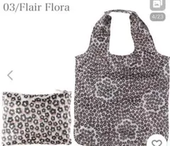 【新品・未使用】kate spade エコバッグ レオパード
