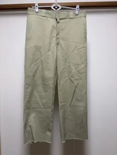 Dickies 874 워크 팬츠 カーキ カットオフ 切りっぱなし
